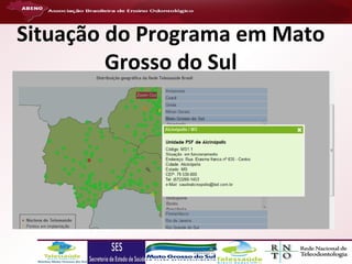 Situação do Programa em Mato
Grosso do Sul

 