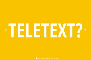 # TELETEXT | PDF