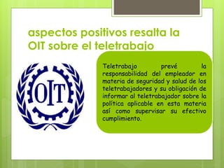 LA NUEVA LEY DE TELETRABAJO Y SU IMPACTO EN EL PERU | PPTX