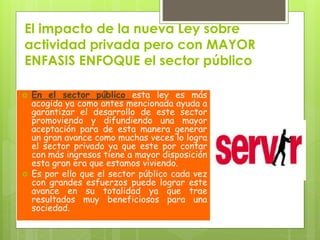 LA NUEVA LEY DE TELETRABAJO Y SU IMPACTO EN EL PERU | PPTX