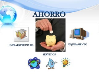 AHORROEQUIPAMENTOINFRAESTRUCTURASERVICIOS