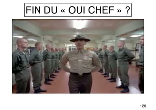 128
FIN DU « OUI CHEF » ?
 