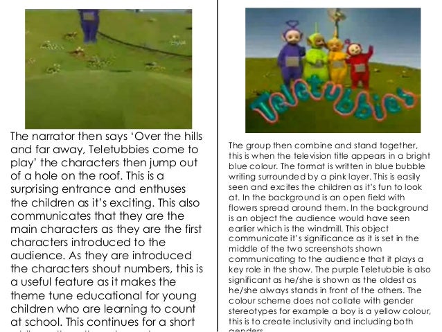 Teletubbies Textual Analysis