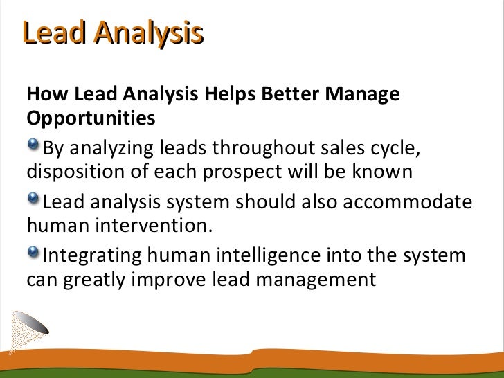Lead Analysis The Balance Between Automation and Human Contact