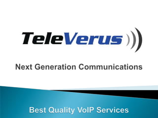 Next Generation Communications Best Quality VoIP Services 