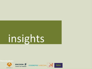 insights
Patrocinadores:
 