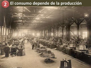 El consumo depende de la producción2