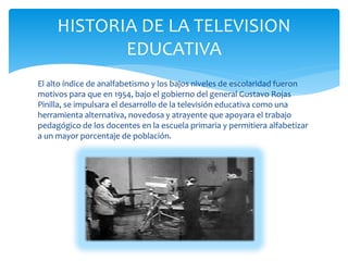 TELEVISION EDUCATIVA 
