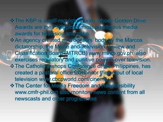 ''Communication Media Landscape'' Television Overview 