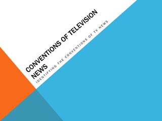 Television conventions