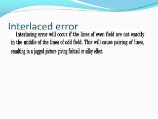 Interlaced error
 