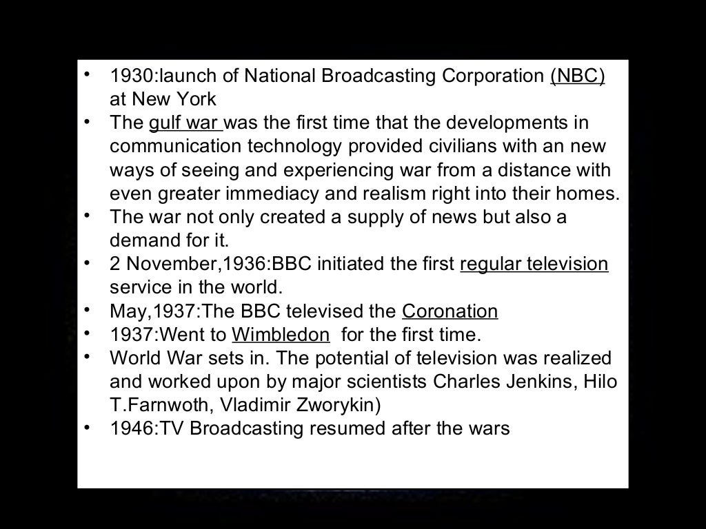 Television Ppt