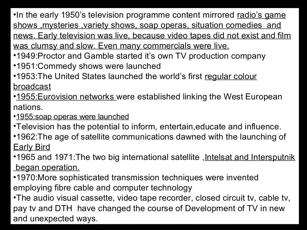Television Ppt