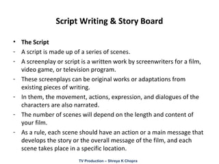 Television production Process - An insight to TV Industry | PPT