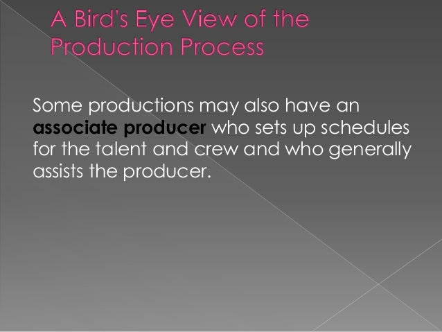 What is film and television production image