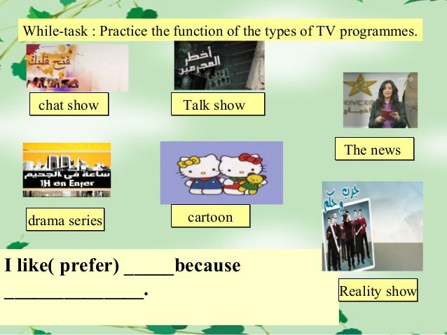 Kinds of programs