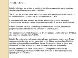 Telecasting Methods Introduction to Televison | PPTX