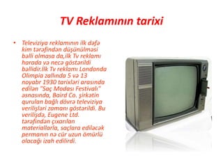 Televiziya reklamı | PPTX