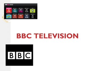 BBC TELEVISION
 