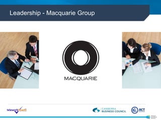 Leadership - Macquarie Group 
 