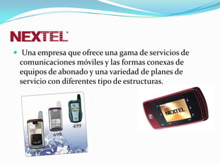 Marcas de RadiosNextelTelcel