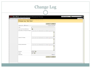 Change Log
 