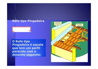 RRuuffoo ttiippoo PPiinnggaaddeeiirraa 
O Rufo tipo 
Pingadeira é aquele 
que tem um perfil 
parecido com o 
desenho seguinte: 
 