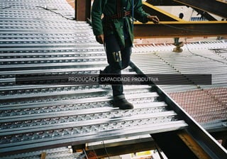 PRODUÇÃO E CAPACIDADE PRODUTIVA
 