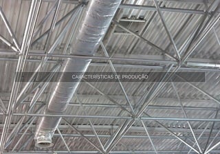 CARACTERÍSTICAS DE PRODUÇÃO
 