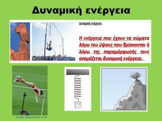 Δυναμική ενέργεια
Επιμέλεια: Χρήστος Χαρμπής σελ. 32
 