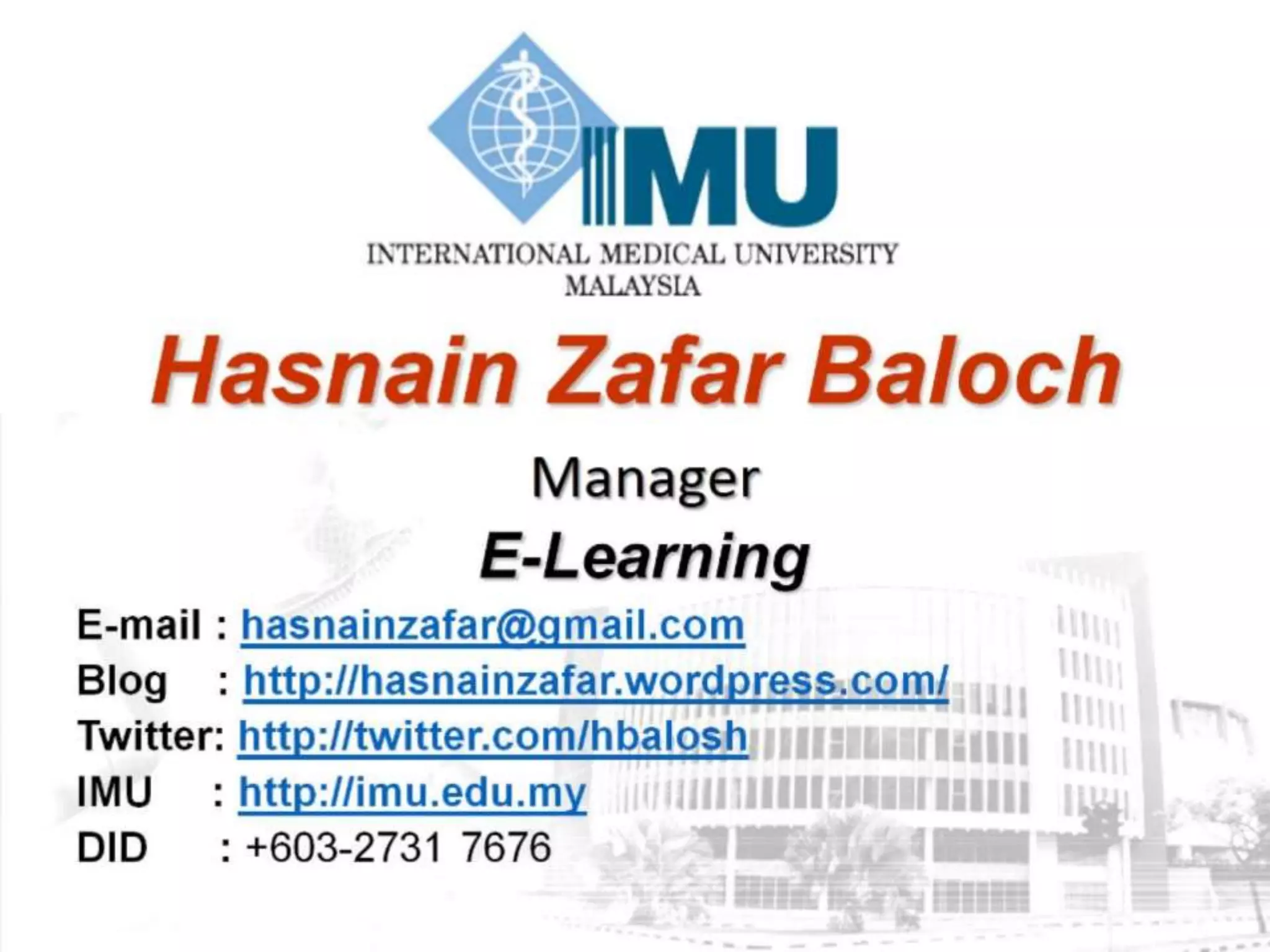 Technology Enhanced Learning 