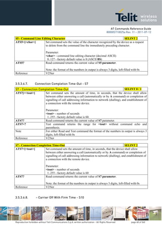 Telit at commands_reference_guide_r11 | PDF