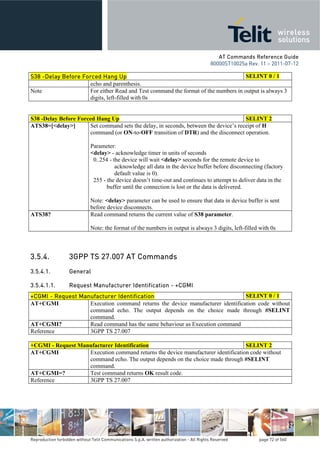 Telit at commands_reference_guide_r11 | PDF