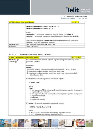 Telit at commands_reference_guide_r11 | PDF
