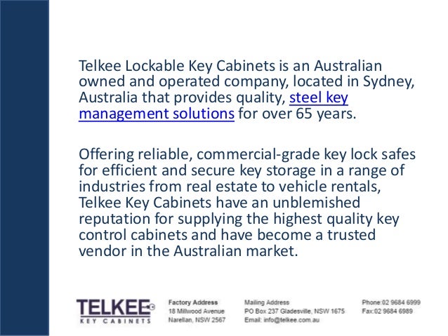 Affordable Lockable Telkee Key Cabinets