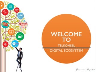 PT Telekomunikasi Selular 2013 Annual Report
Continuing to Win
GROWING
THE DIGITAL
BUSINESS
THANK!!
YOU!!
WELCOME
TO
DIGITAL ECOSYSTEM
TELKOMSEL
Khomeini Mujahid
 