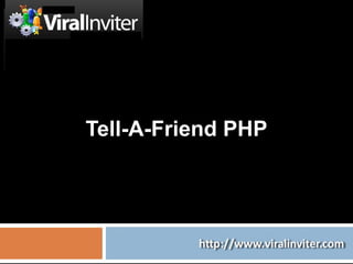 Tell-A-Friend PHP 