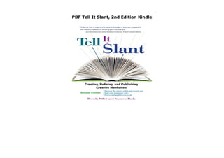 PDF Tell It Slant, 2nd Edition Kindle
First Reads Tell It Slant, 2nd Edition
 