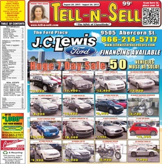 Tell n-sell free issue - aug 20 - aug 26, 2015