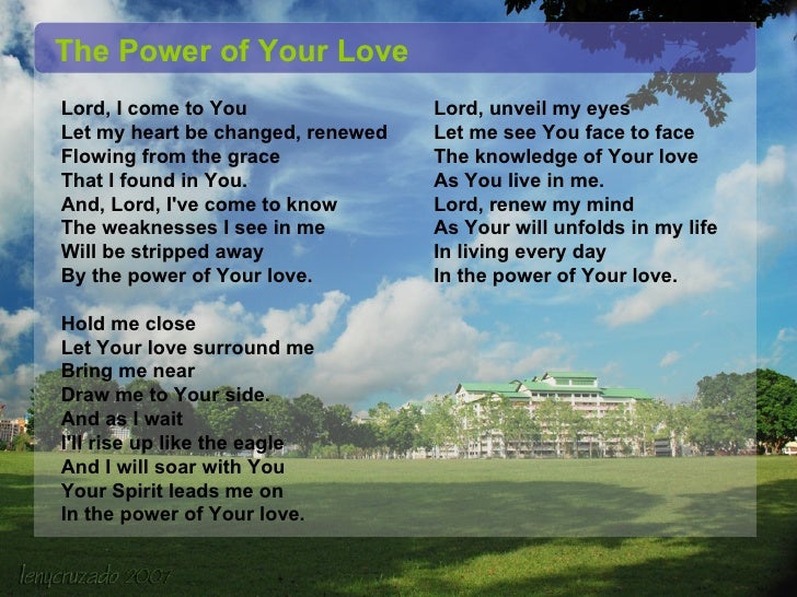 Tell The World Of Gods Love - 