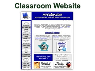 Classroom Website
 