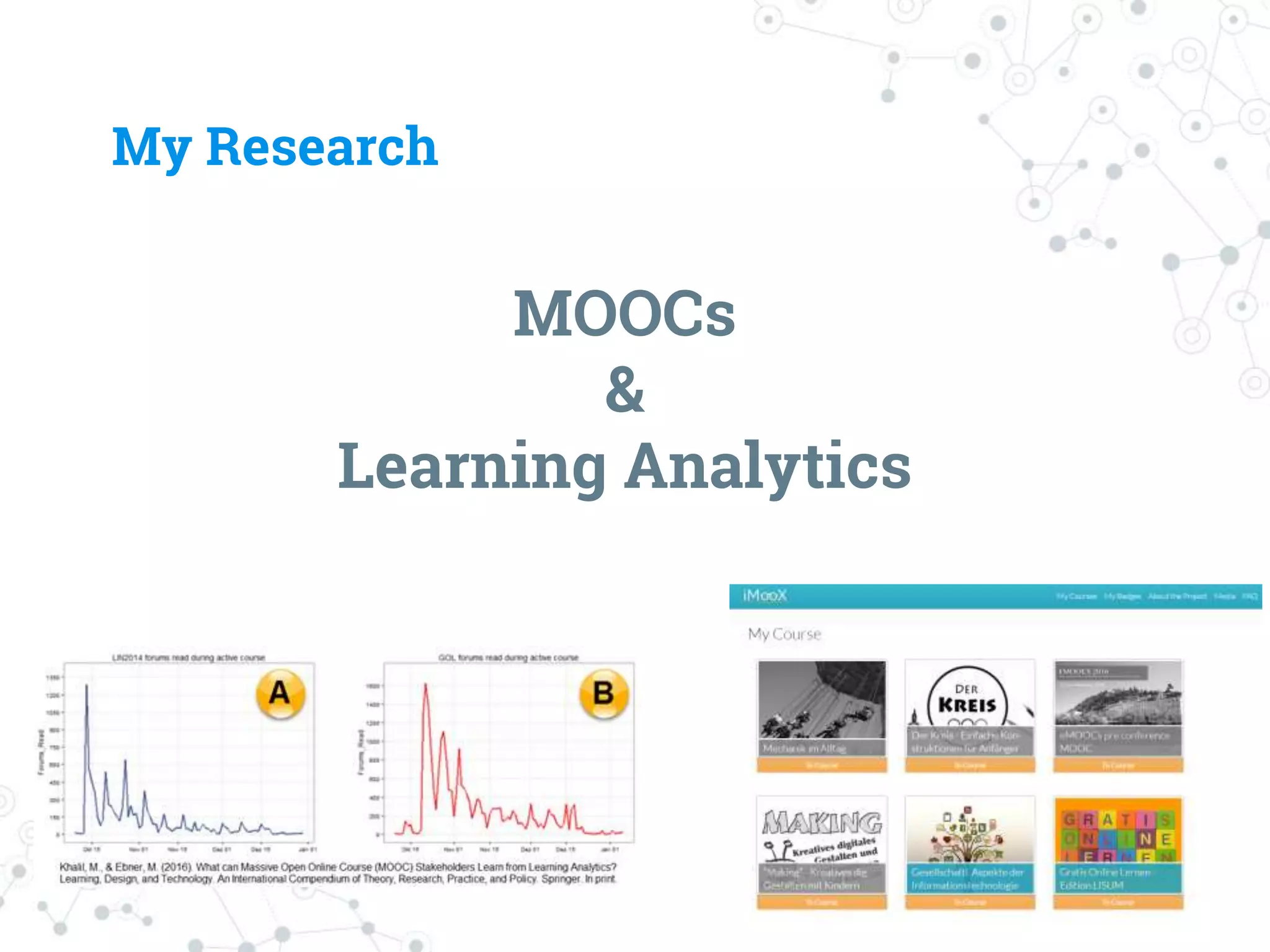 My Research
MOOCs
&
Learning Analytics
 