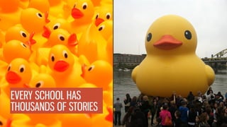EVERY SCHOOL HAS
THOUSANDS OF STORIES
 