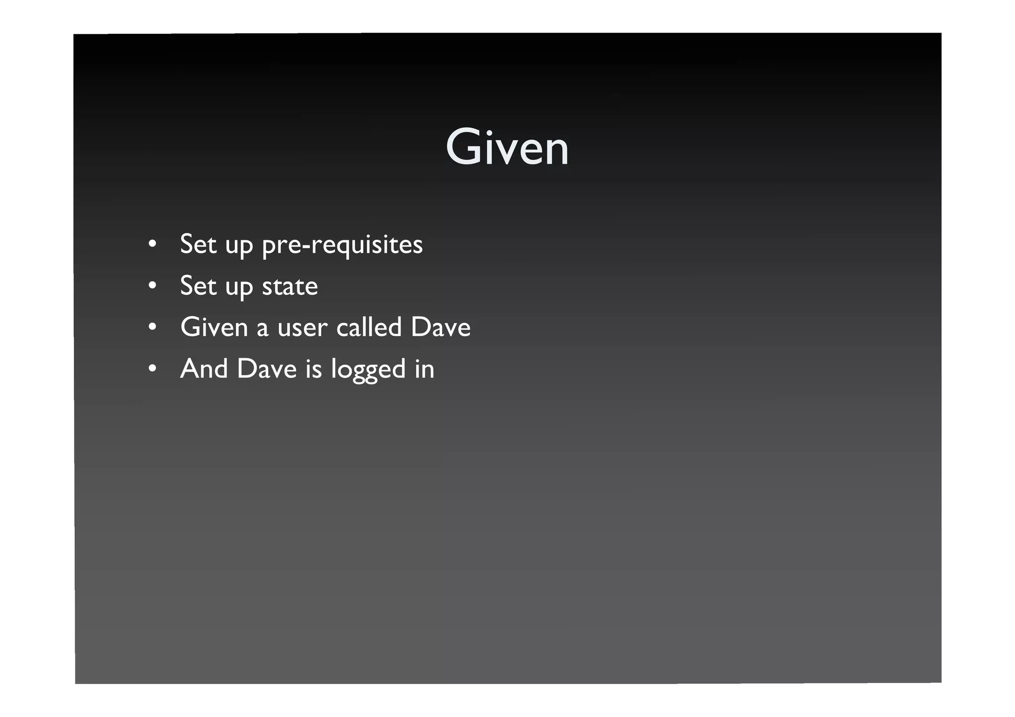 Telling Stories With RSpec