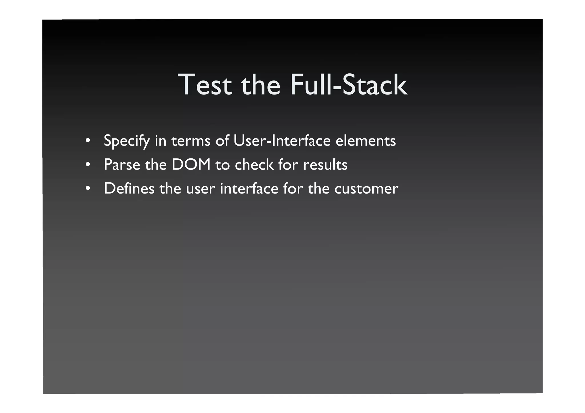 Telling Stories With RSpec