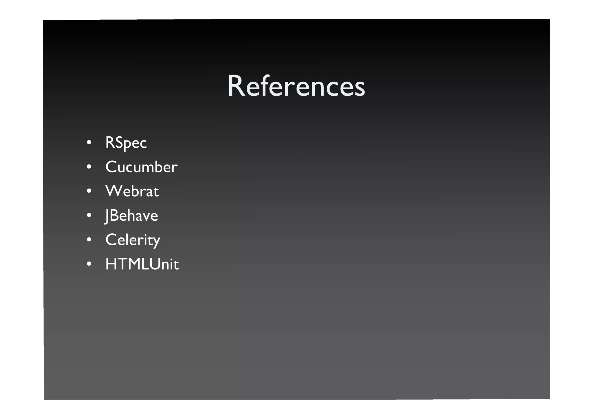 Telling Stories With RSpec