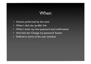 Telling Stories With RSpec