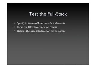 Telling Stories With RSpec