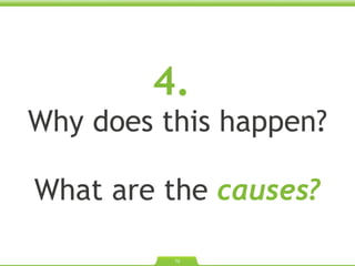 4.  Why does this happen?  What are the  causes? 