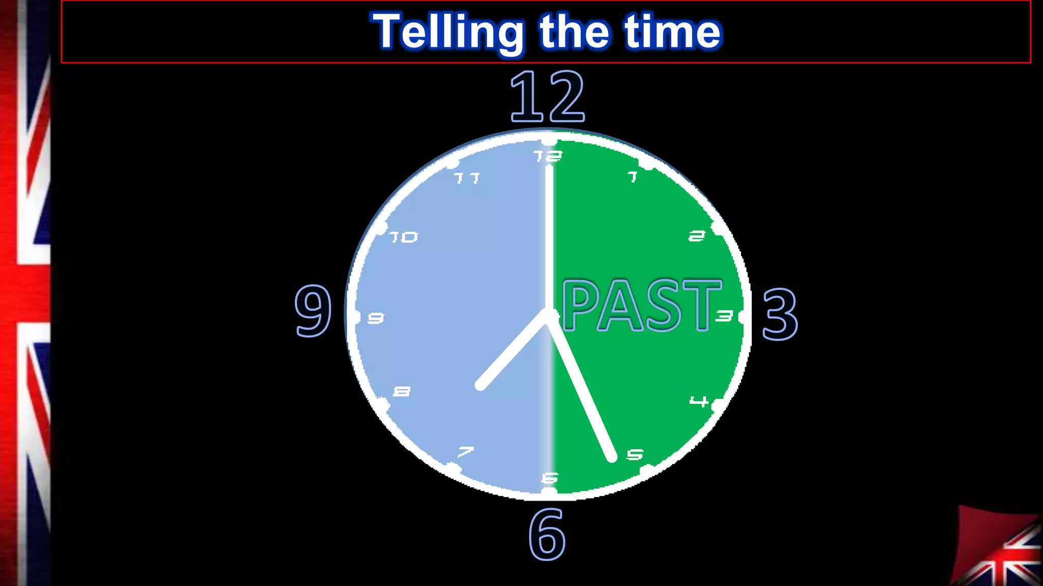 Telling the time

 